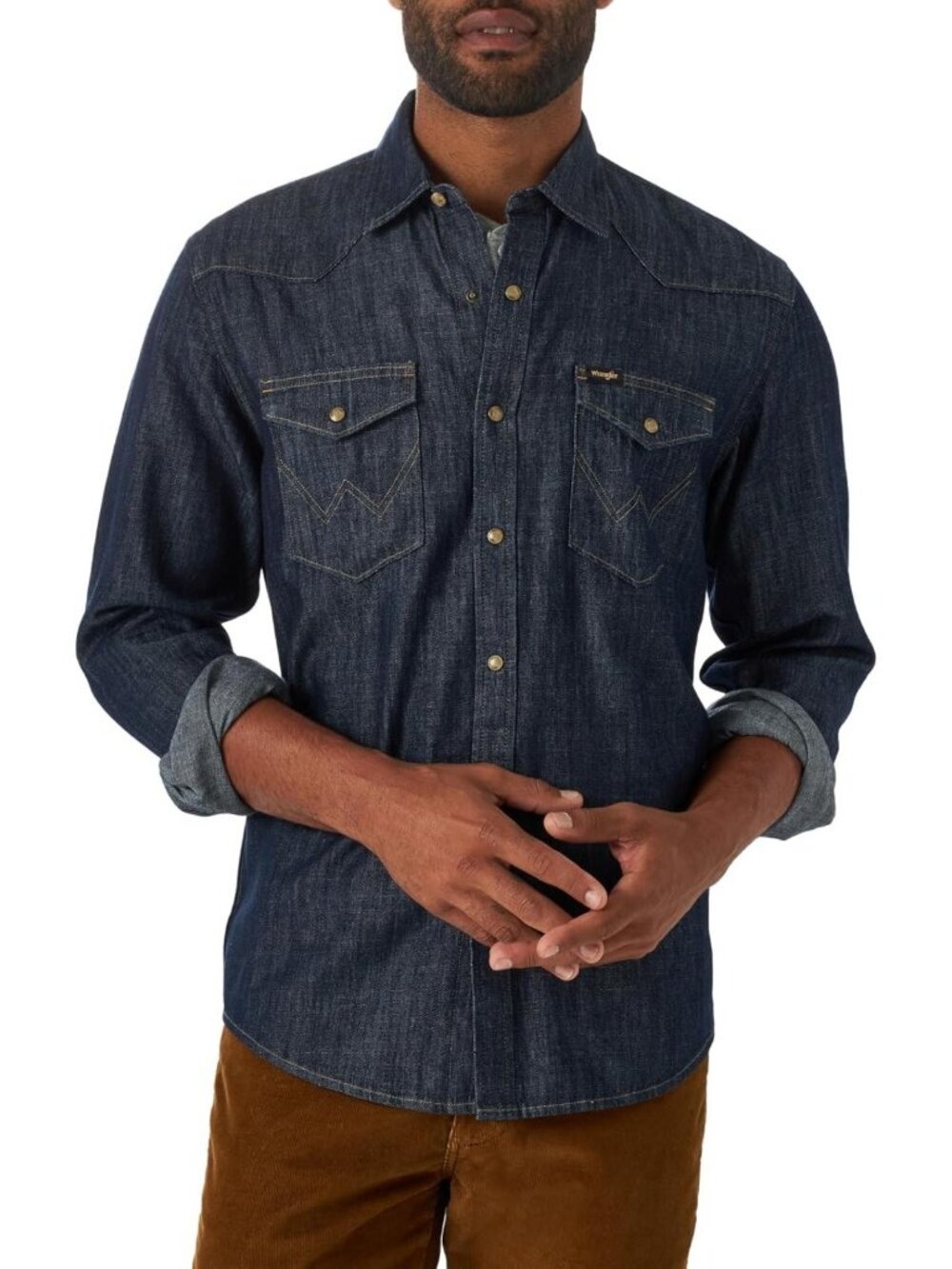 Men's Regular Fit Snap Shirt - Classic Western Style, Comfortable & Versatile